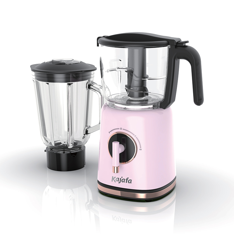BL505BE Smoothie Blender 700W Multifunctionele Jug Blender voor Smoothie, Milkshake, Sap, Ice Crush, Tafel Blender 1.5L Glas, 304 RVS Mes, Keukenmachine