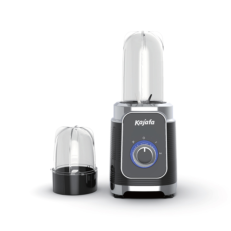 BL215AB 2-in-1 multifunctionele blender, roestvrijstalen messen, 2 snelheden met puls, oververhittingsbeveiliging, koffiemolen en smoothiemaker