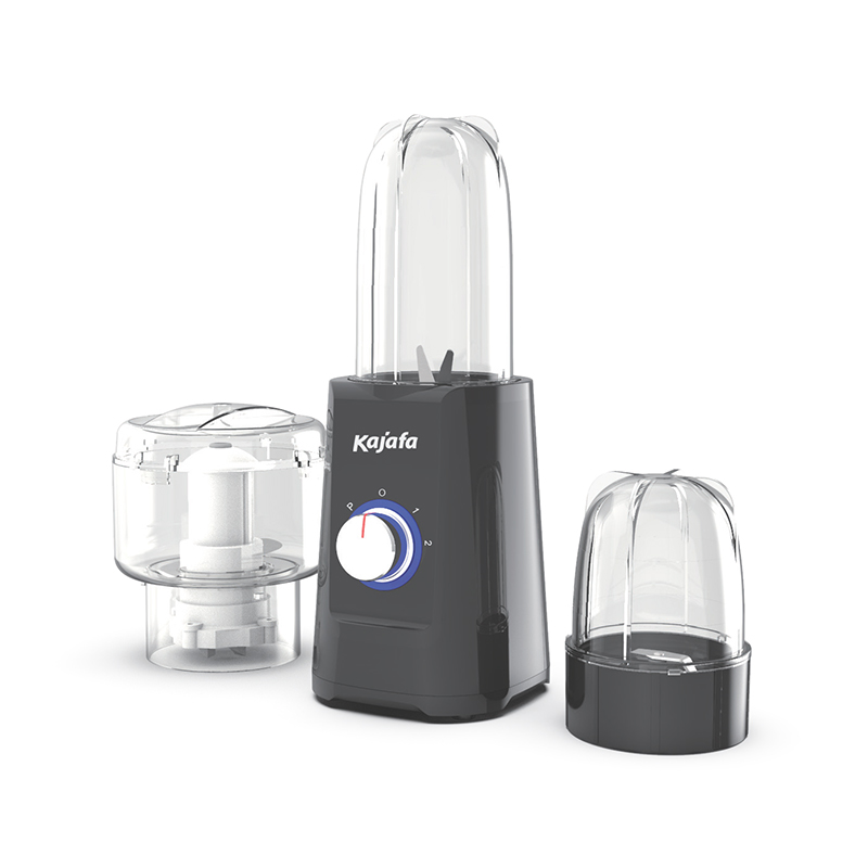 BL395ABE Keukenmachine en Blender Combo voor Keuken, Mini Elektrische Voedsel Chopper voor Vlees en Groente, Hoge Snelheid Blenders met 2 Snelheden en Puls voor Smoothies en Shakes