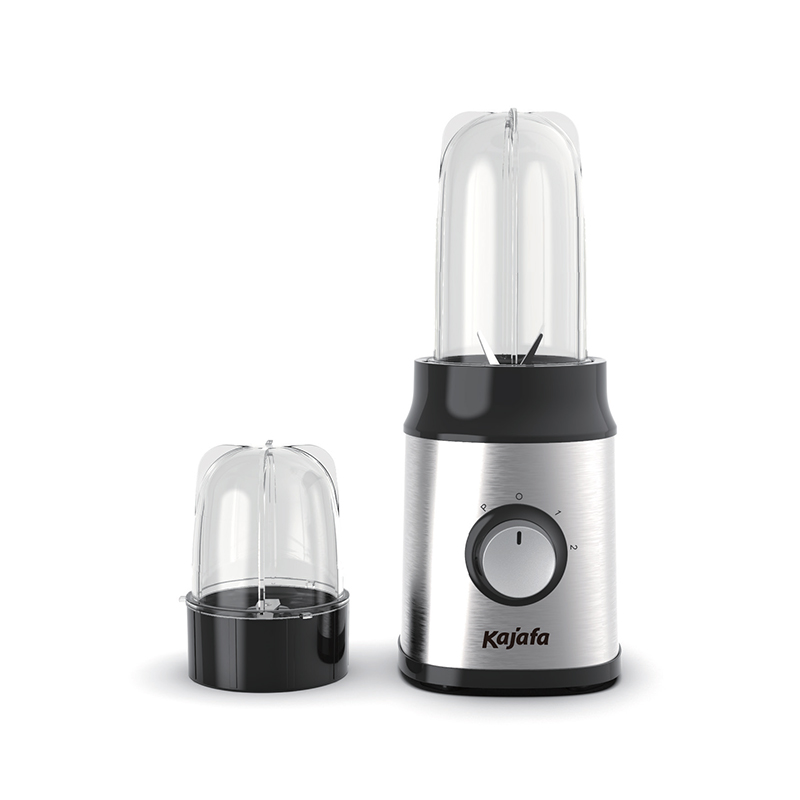 BL212AB 2 in 1 Food Jug Blender, 4 scherpe roestvrijstalen messen met 2 snelheden, ijsbreker, molen, koffie-/kruidenmolen en smoothiemaker