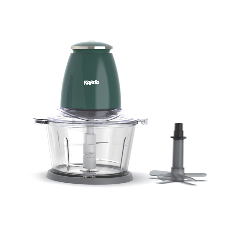 FP126G 1.5L Elektrische Mini Food Chopper Keukenmachine Vleesmolen, 4 Bi-Level Messen, 400 W Roestvrijstalen Kom Keuken Vleesmolen Blender voor Vlees, Groenten, Fruit, Ui en Noten, Knoflook Babyvoeding
