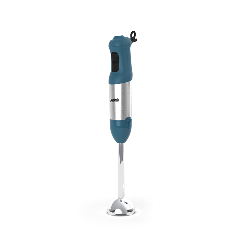 Kan een handblender lange tijd worden ondergedompeld in hete ingrediënten?