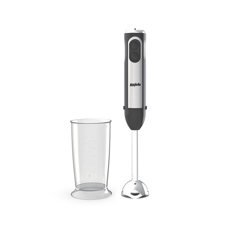 HB818B1 Staafmixer met beker van 600 ml - Krachtige 500 W - 2 snelheden en turbostanden - Food Grade 304 roestvrijstalen messen - Ergonomische handgreep - BPA-vrij