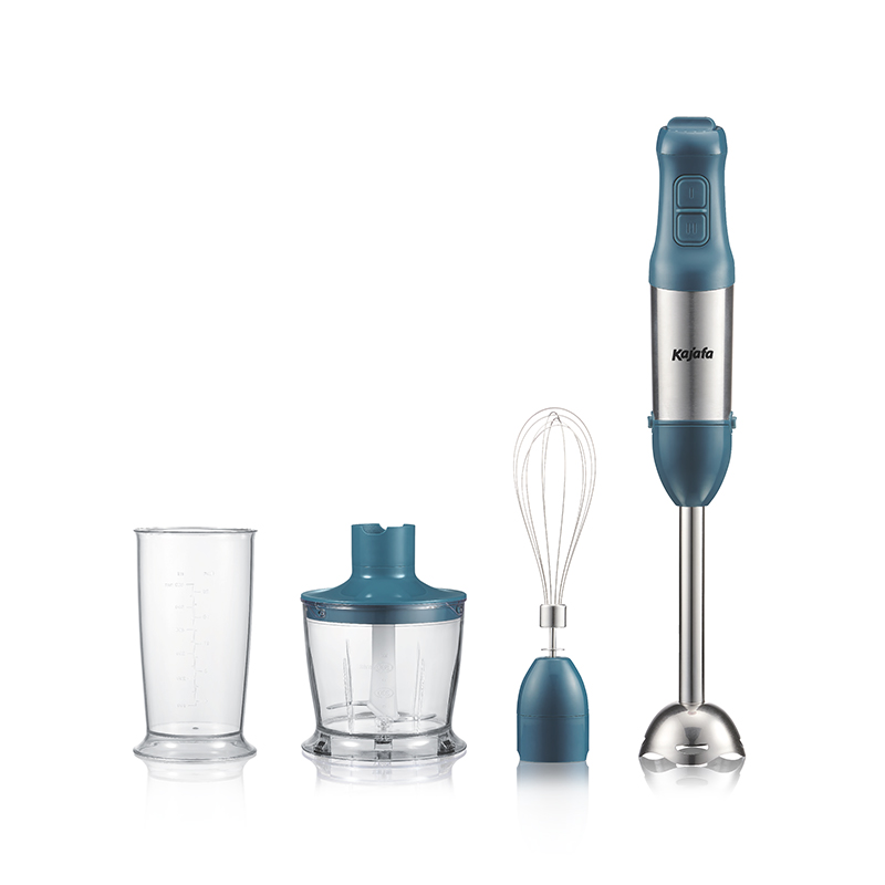 HB829BCE staafmixer 4-in-1 staafmixer, elektrische garde met 8 snelheden, handheld met 500 ml keukenmachine, 600 ml beker, eiergarde voor babyvoeding, sappen, sauzen en soep 700 W