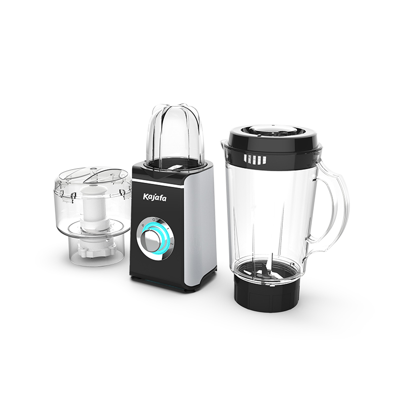 BL266ADE-3IN1 Essentiële 3-in-1 persoonlijke tafelkanblenders, smoothieblender, blender met keukenmachine en molen