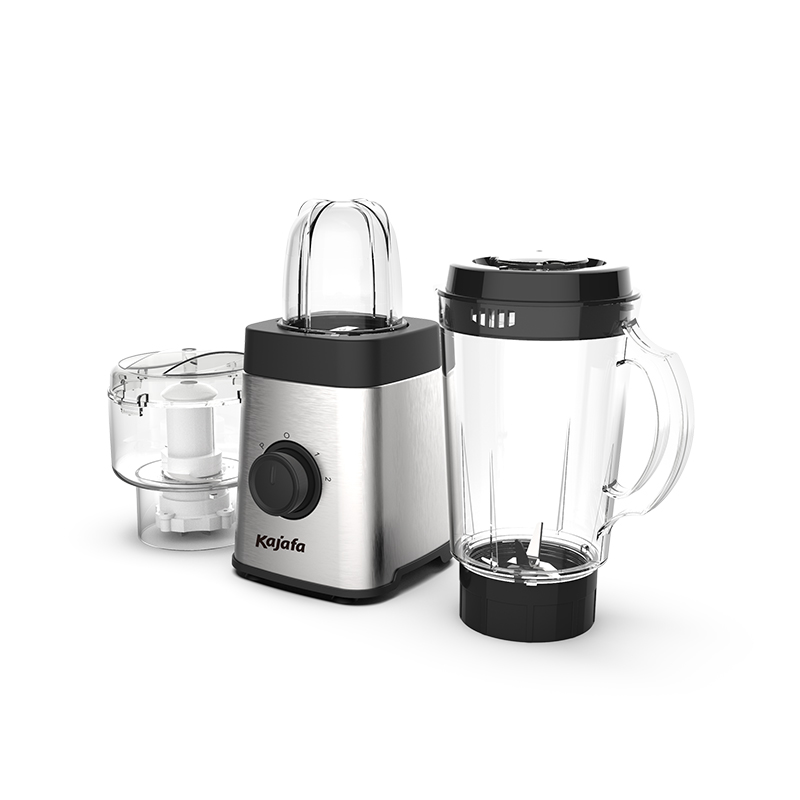 BL360ADE-3IN1 3 in 1 Personal Table Jug Blenders, Smoothie Blender, blender met keukenmachine & Grinder, Spray Color