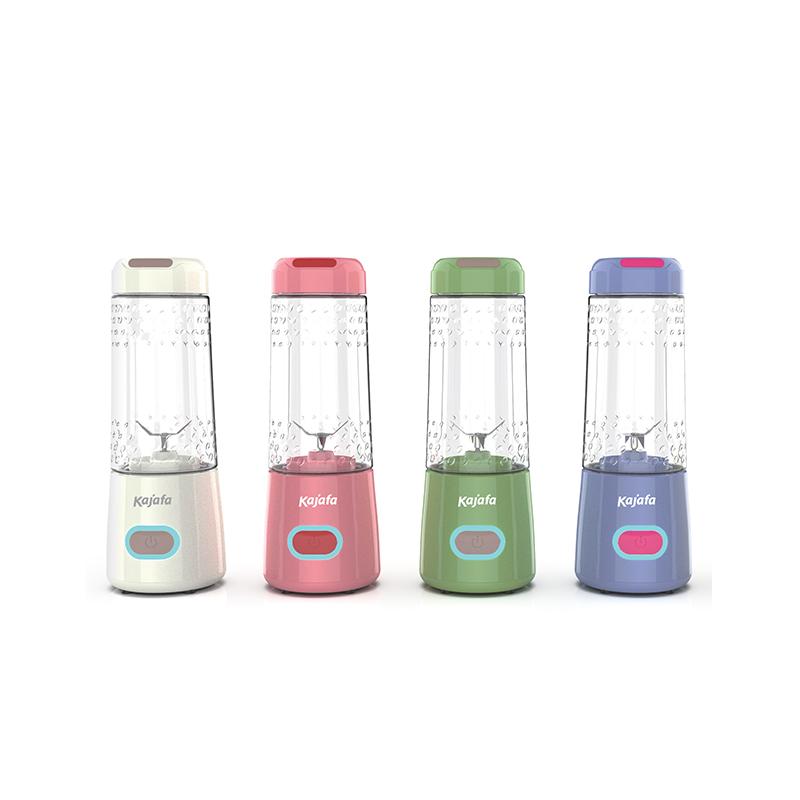 BL3360 draagbare blender, blender van persoonlijk formaat, oplaadbare blender van 2000 mAh met fles van 400 ml