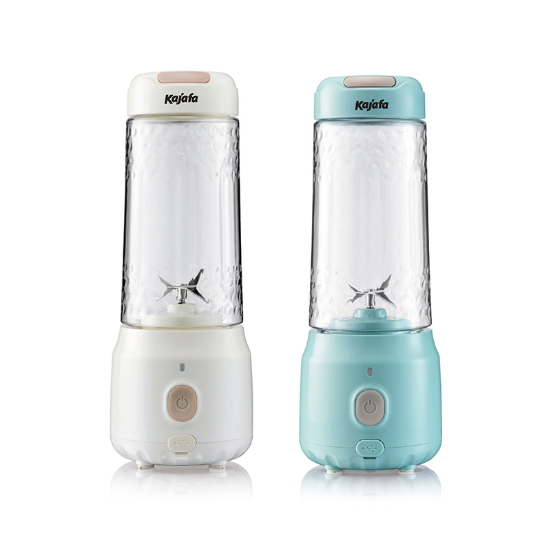 BL3365 draagbare blender, blender van persoonlijk formaat, oplaadbare blender van 2000 mAh met fles van 400 ml