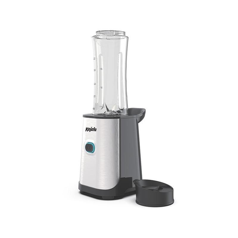 BL509-P1 persoonlijke blender met technologie, krachtige smoothiemaker, 300 W draagbare mini-blender voor shakes en smoothies, kleine smoothie-blender voor eenmalig gebruik met BPA-vrije reisflessen van 20 oz