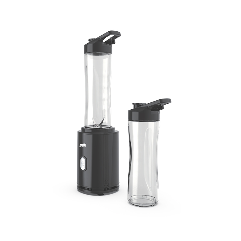 BL508B-P2 persoonlijke blender met technologie, krachtige smoothiemaker, draagbare mini-blender van 250 W voor shakes en smoothies, kleine smoothie-blender voor eenmalig gebruik met BPA-vrije reisflessen van 20 oz
