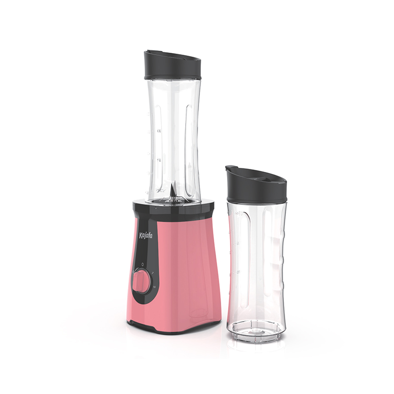 BL-358B-P2 Krachtige smoothieblender met 2 draagbare flessen, 2 snelheden en pulsfunctie, persoonlijke blender voor shakes en smoothies