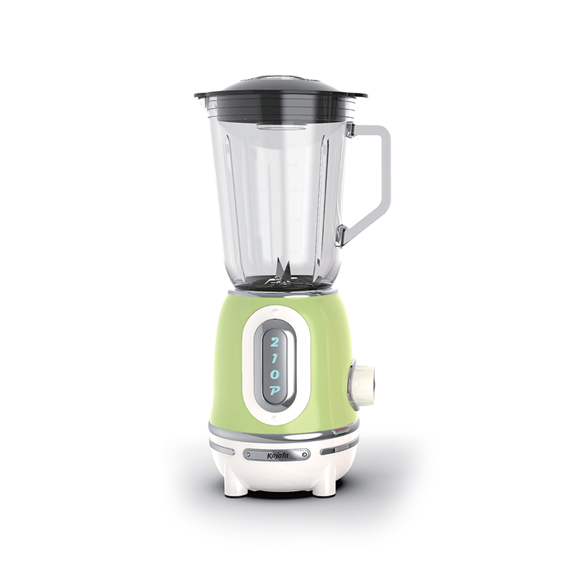 BL489B-G Retro Food Blender Liquidiser Blender voor Keuken - Smoothie Maker met 1.0 L Glazen Kan - Mixer Blender Voor Milkshake, Soep, Fruit, Sap & Smoothies