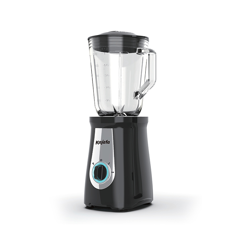 BL-358B-G Elektrische Blender Smoothie Maker, Jug Blender, Roestvrijstalen Messen, 2 Snelheidsregeling met Pulsfunctie, 1.0L Glazen Kan