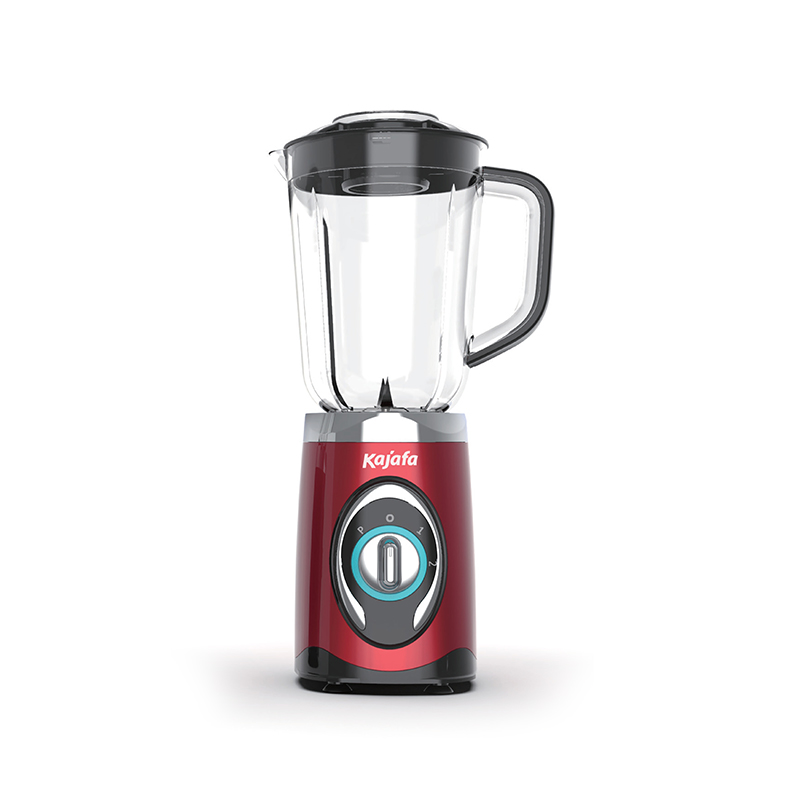 BL-369B-P Blender Smoothie Maker, 1.0L Professionele Aanrecht Jug Blender, 2 Instelbare Snelheden & Pulsfunctie, voor Smoothie, Milkshake, Vruchtensap en Ice Crush