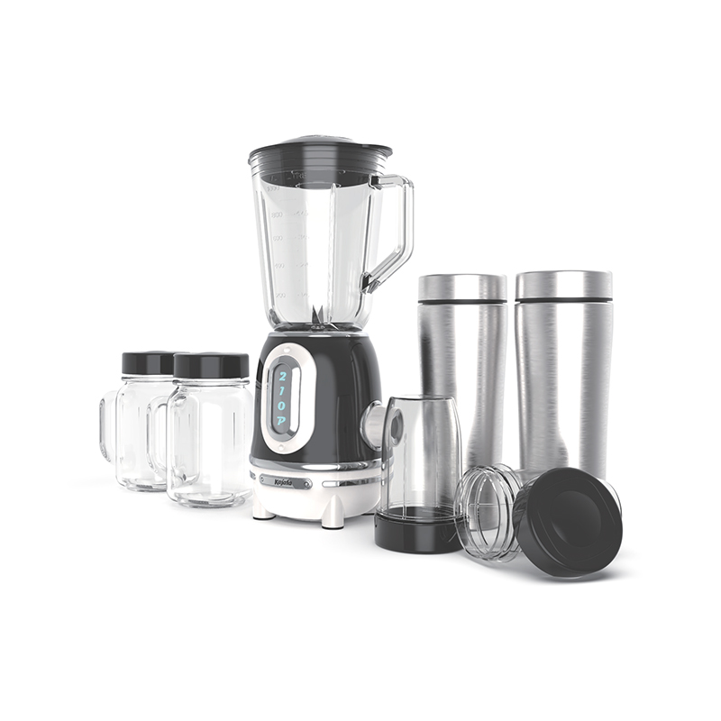BL489AB-G Mini Blender Smoothie Makers, Thuis en Keuken Smoothie Blender met Meerdere Blending Fles